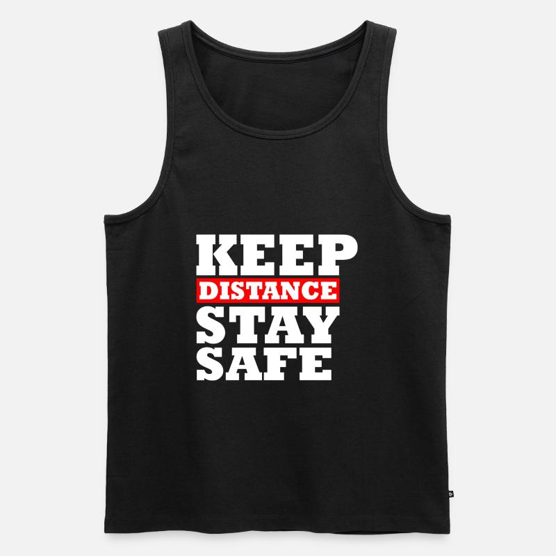 Coole Sprüche - Männer Premium Bio Tank Top - Schwarz