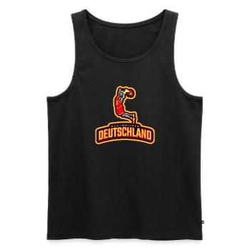 Basketball Tshirt World Champion Gift 2023 Dunk - Men's Premium Organic Tank Top - black - Front - Michal (187cm)