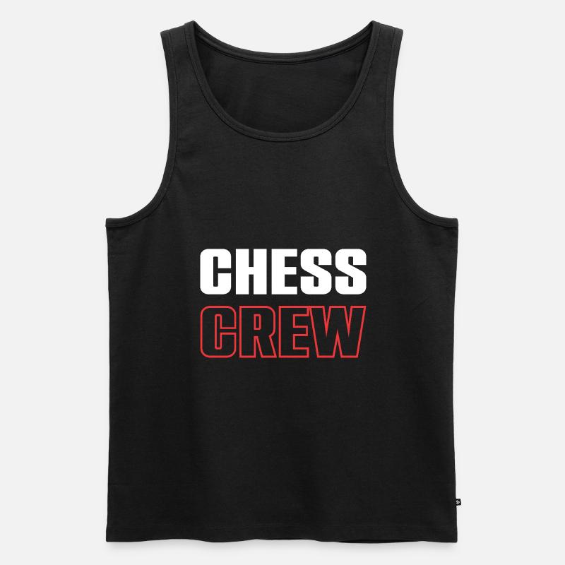 Équipe d’échecs - Débardeur bio Premium Homme - noir