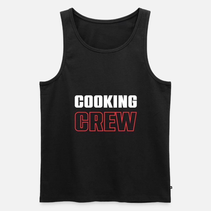 Cooking Crew - Männer Premium Bio Tank Top - Schwarz