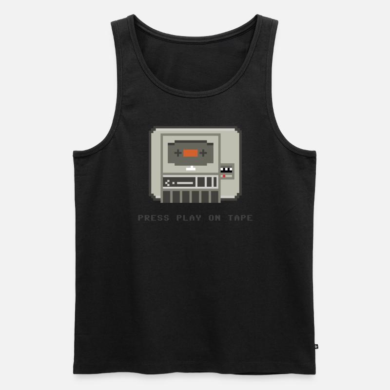 Datasette weis - Men's Premium Organic Tank Top - undefined