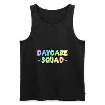 Daycare Squad Daycare Provider Daycare Teacher Pre - Männer Premium Bio Tank Top - Schwarz - Vorne - Michal (187cm)