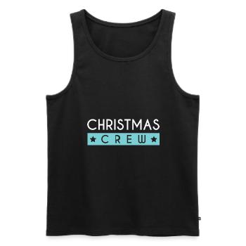 Christmas Crew - Männer Premium Bio Tank Top - Schwarz - Vorne - Michal (187cm)