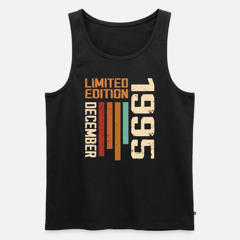 Dezember 1995 - 1995 Dezember - Männer Premium Bio Tank Top - Schwarz