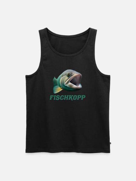 Northern - Men's Premium Organic Tank Top - black