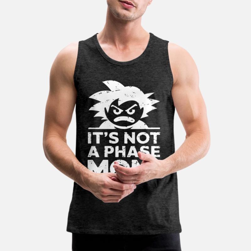 It's not a phase mom! Emo Goth Alternative Männer Premium Bio Tank Top
