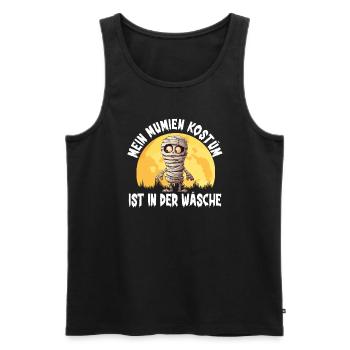 My Mummy Costume Is In The Laundry Funny - Men's Premium Organic Tank Top - black - Front - Michal (187cm)