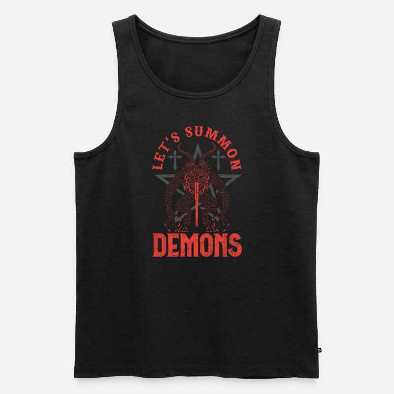 Occult - Männer Premium Bio Tank Top - Schwarz