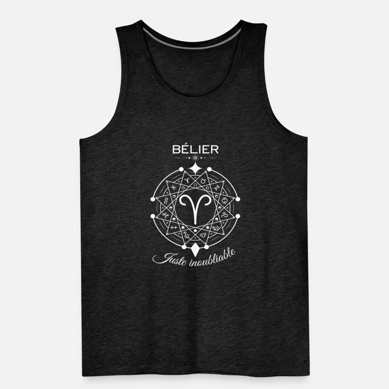 Widder einfach unvergesslich B Männer Premium Bio Tank Top