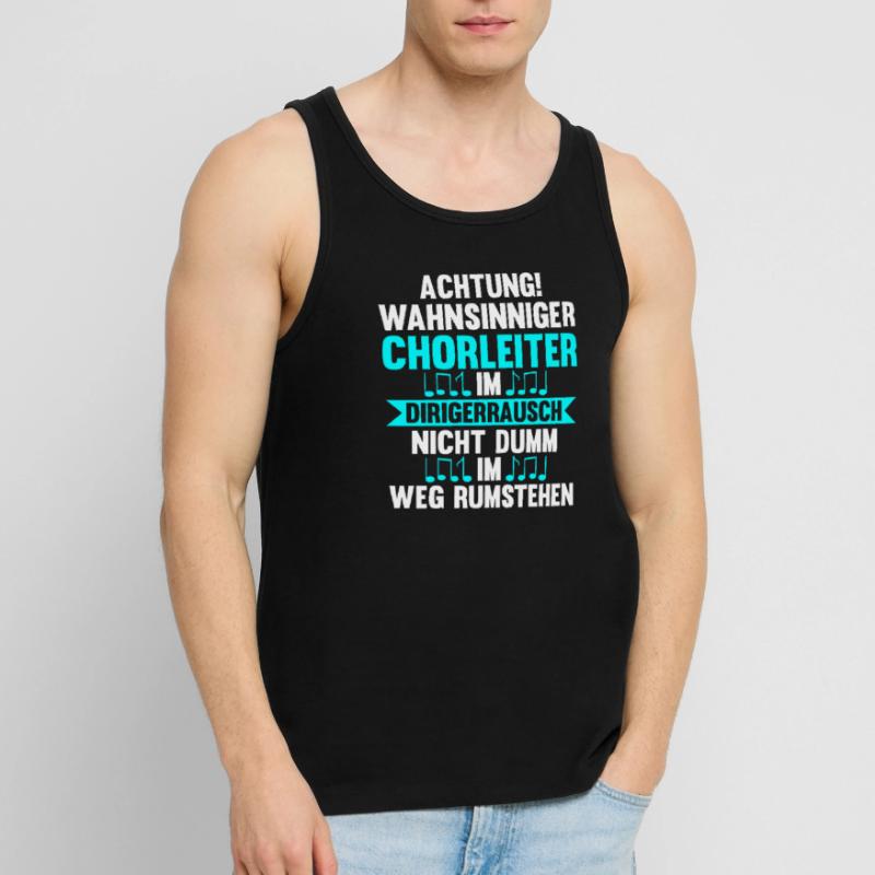 Chorleiter Beruf Dirigent Geschenk Männer Premium Bio Tank Top