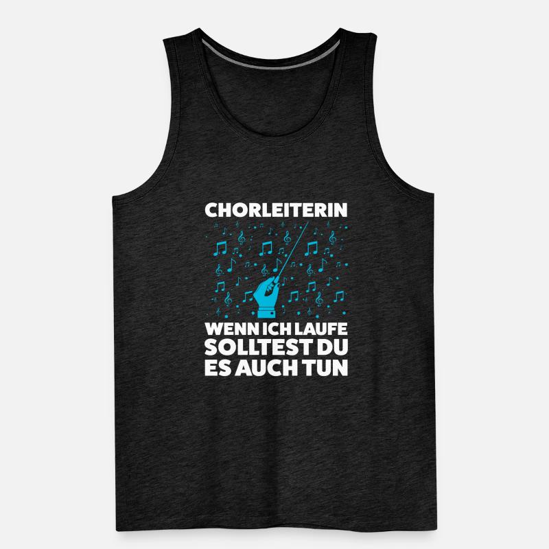 Chorleiterin Beruf Chorleitung Geschenk Männer Premium Bio Tank Top
