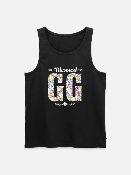 Großmutter GG Oma Geschenk - Männer Premium Bio Tank Top - Schwarz