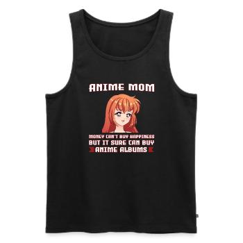 anime merch Anime anime mom Geschenk - Männer Premium Bio Tank Top - Schwarz - Vorne - Michal (187cm)