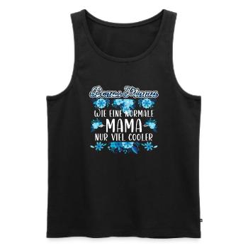 Bonus Mama Familie Stiefmutter Geschenk - Männer Premium Bio Tank Top - Schwarz - Vorne - Michal (187cm)