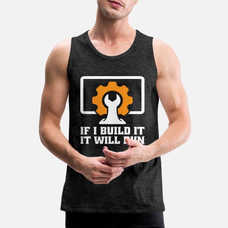 Technischer Support Computertechniker Technischer Männer Premium Bio Tank Top