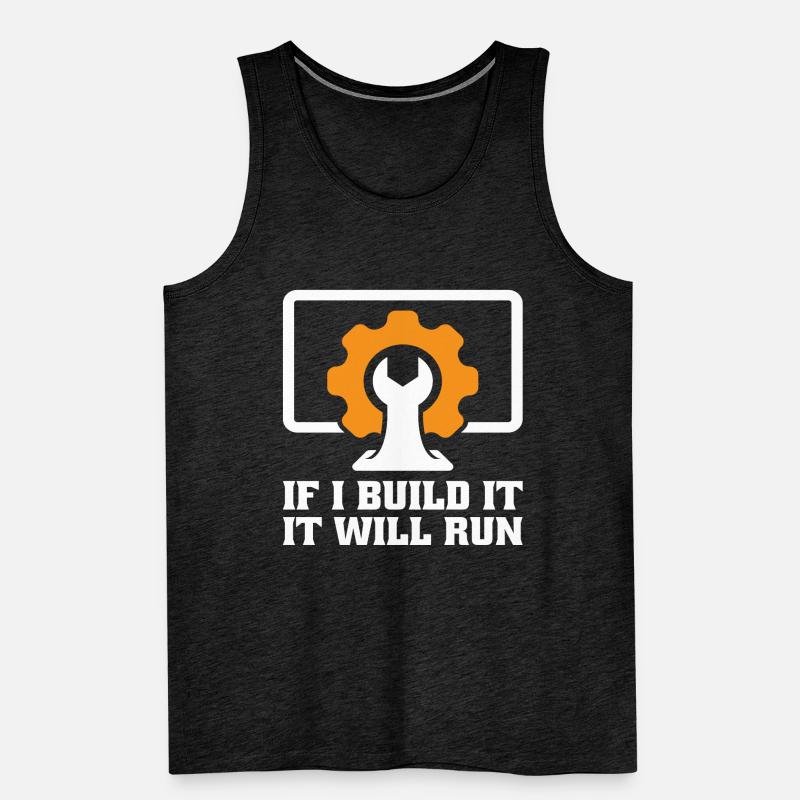 Technischer Support Computertechniker Technischer Männer Premium Bio Tank Top