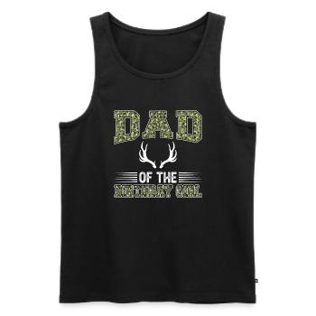 Jäger Jagd Jagd Geschenk - Männer Premium Bio Tank Top - Schwarz - Vorne - Michal (187cm)