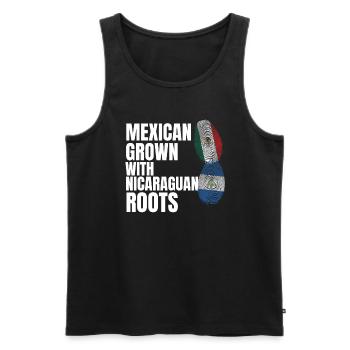 Basketball & Tacos Baseball Tacos Geschenk - Männer Premium Bio Tank Top - Schwarz - Vorne - Michal (187cm)