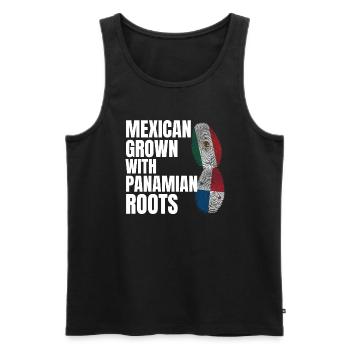 Anime & Ramen Anime Ramen Geschenk - Männer Premium Bio Tank Top - Schwarz - Vorne - Michal (187cm)
