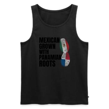 Anime & Ramen Anime Ramen Geschenk - Männer Premium Bio Tank Top - Schwarz - Vorne - Michal (187cm)