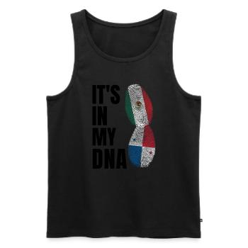 Anime & Skizzieren Mädchen Anime Skizzieren Gesche - Männer Premium Bio Tank Top - Schwarz - Vorne - AI Model Male 178 light (178cm)