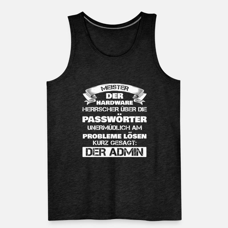 Admin Informatiker IT-Informatiker Geschenk Männer Premium Bio Tank Top