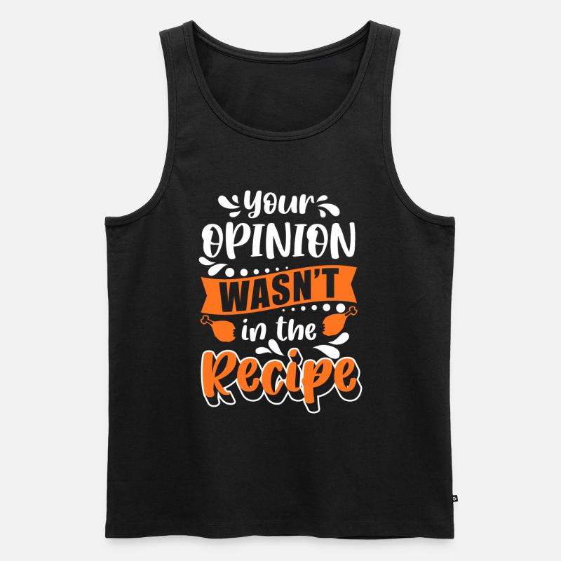 Chef Kitchen Hobby Chef Chef - Men's Premium Organic Tank Top - black