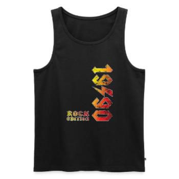 Geburtstag Rock Edition 1990 - Männer Premium Bio Tank Top - Schwarz - Vorne - Michal (187cm)