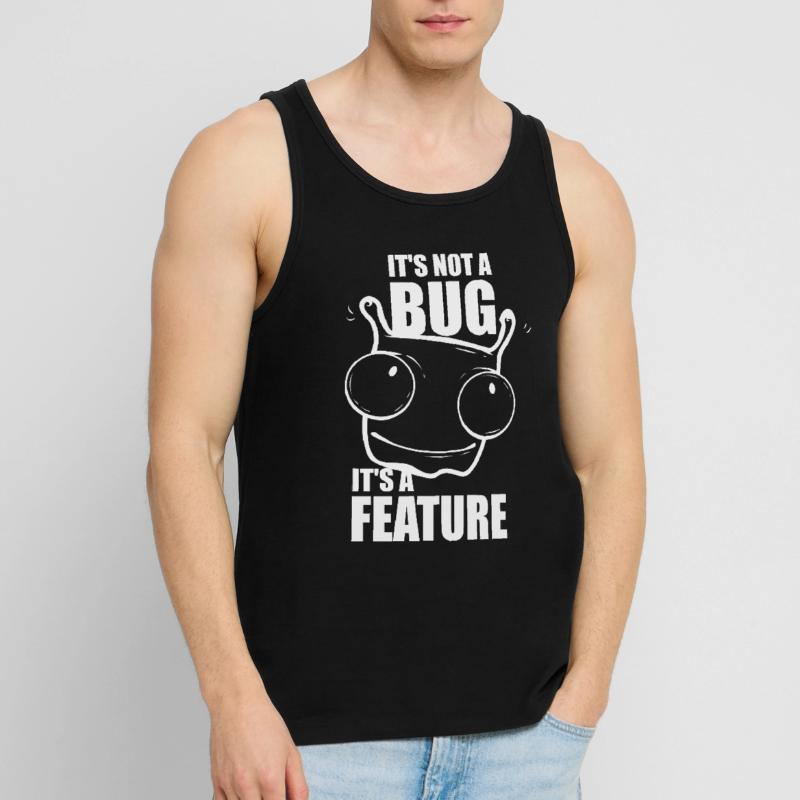 it is not a bug it is a feature - Programmeurs Débardeur bio Premium Homme