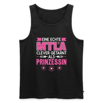 Chemielaborant Chemiker MTLA Laborassistentin - Männer Premium Bio Tank Top - Schwarz - Vorne - Michal (187cm)