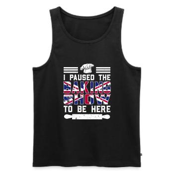 Aquarianer Aquarium - Männer Premium Bio Tank Top - Schwarz - Vorne - AI Model Male 178 light (178cm)