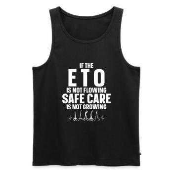Sterile Processing Technician - Men's Premium Organic Tank Top - black - Front - AI Model Male 178 light (178cm)