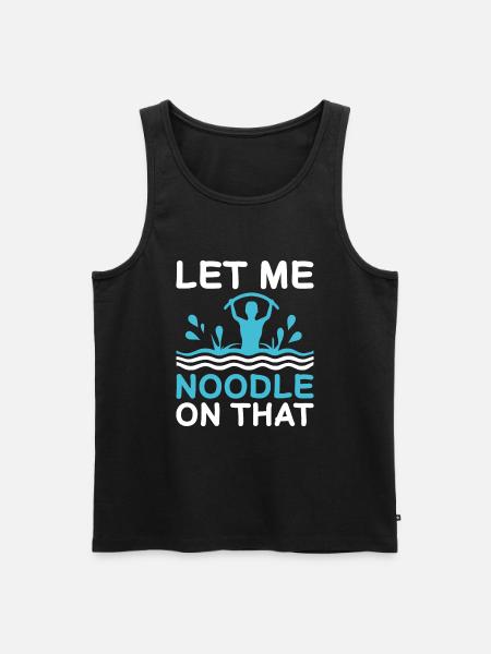 Water Aerobics Instructor - Männer Premium Bio Tank Top - Schwarz