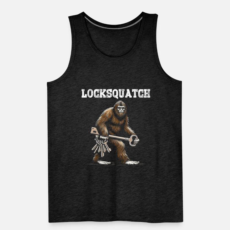 Locksmith Lock Picker Locksmithing Männer Premium Bio Tank Top