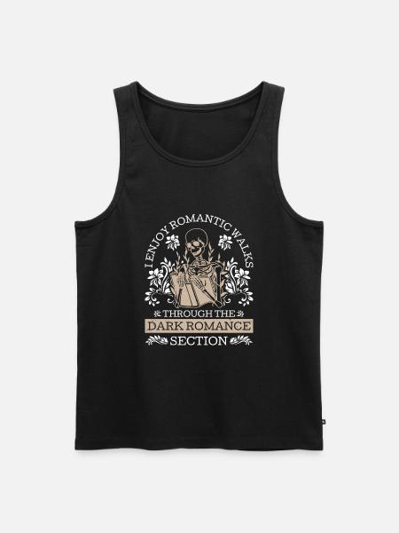 Dark Romance Smut Reader - Men's Premium Organic Tank Top - black