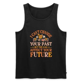 Social worker - Männer Premium Bio Tank Top - Schwarz - Vorne - AI Model Male 178 light (178cm)