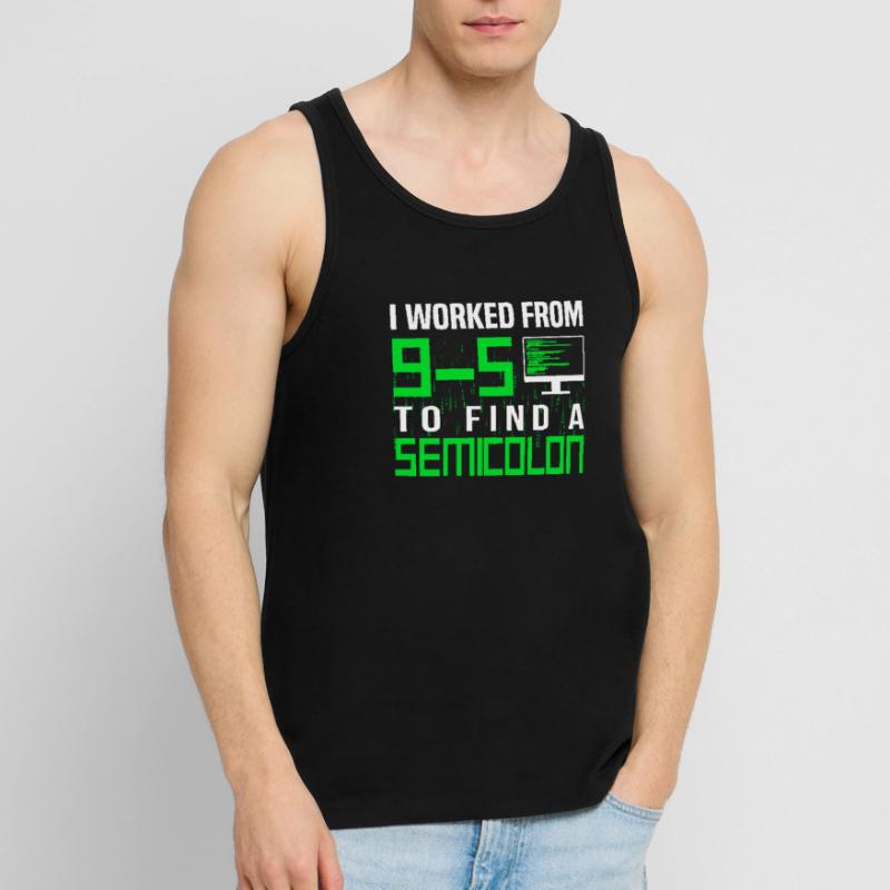 Programmer Developer Coding Coder Männer Premium Bio Tank Top