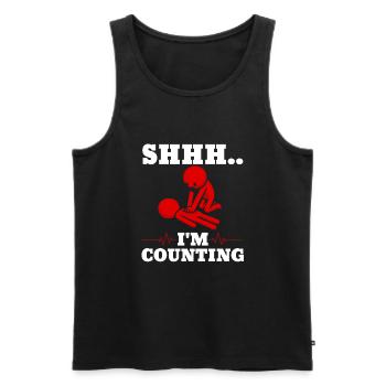 CPR Instructor - Männer Premium Bio Tank Top - Schwarz - Vorne - AI Model Male 178 light (178cm)