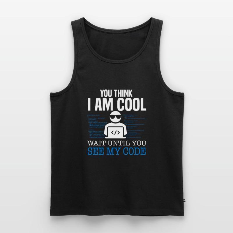 Programmer Developer Coding Coder Männer Premium Bio Tank Top