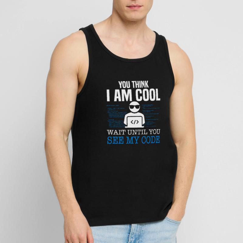Programmer Developer Coding Coder Männer Premium Bio Tank Top