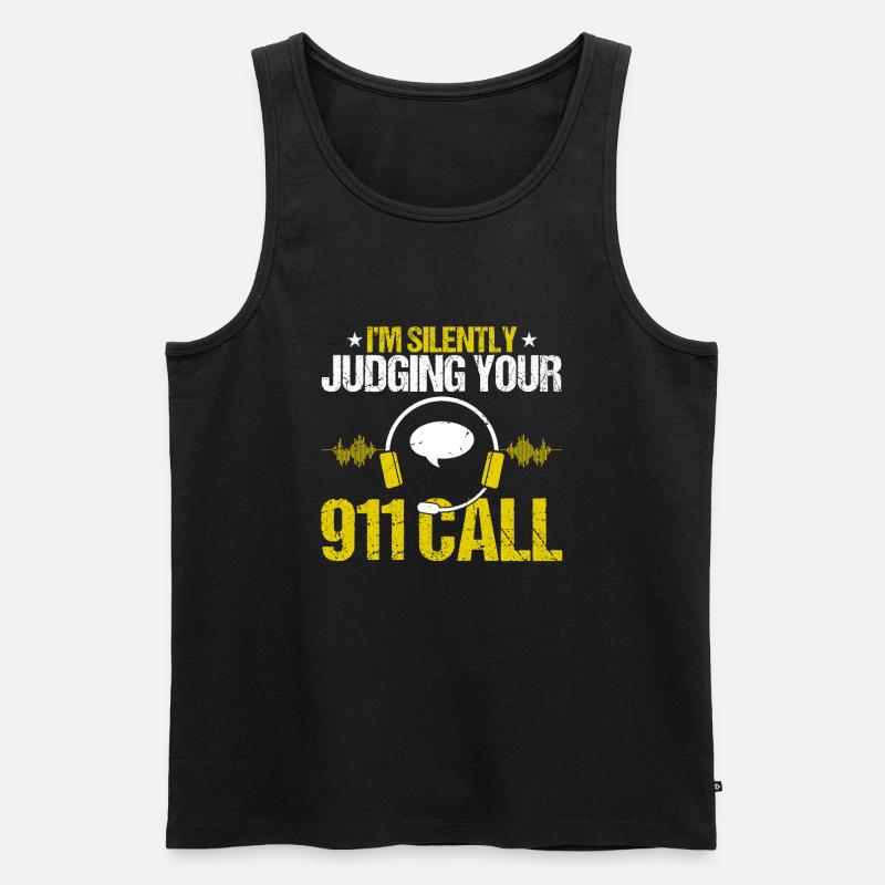 Dispatch Operator - Men's Premium Organic Tank Top - black