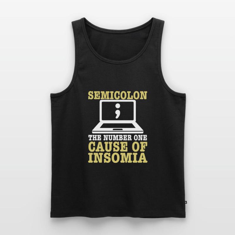 Computer Programmer Computer Programming Men's Premium Organic Tank Top