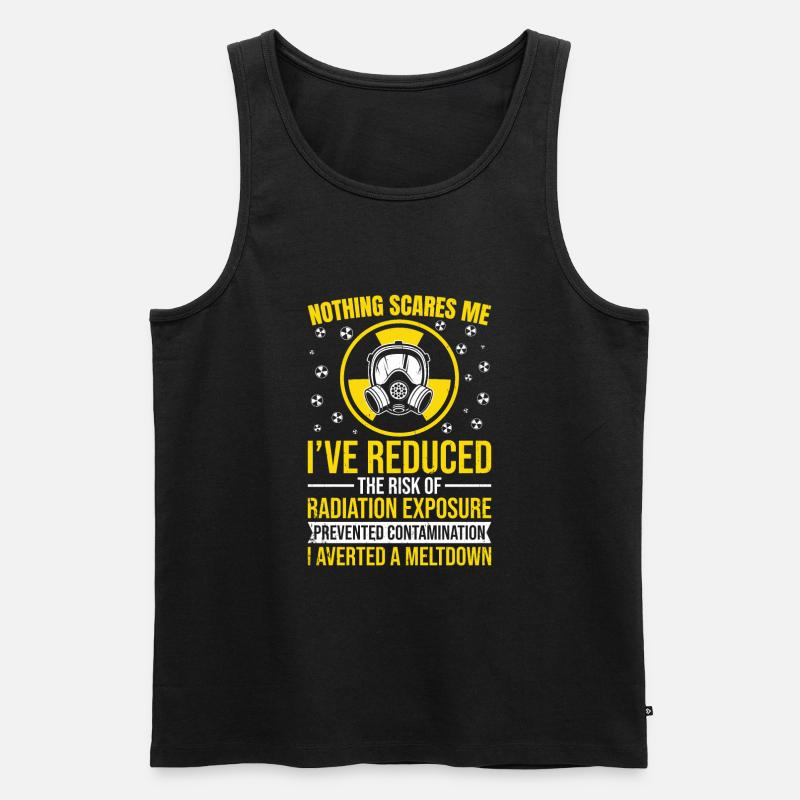 Nuclear engineer - Men's Premium Organic Tank Top - black