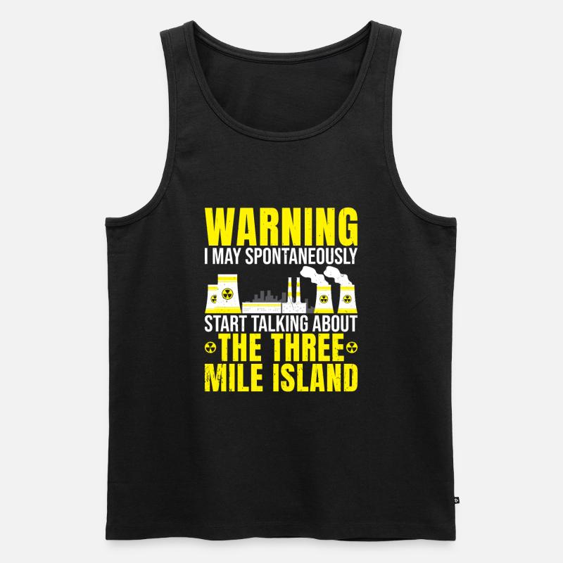 Nuclear engineering engineer - Men's Premium Organic Tank Top - black
