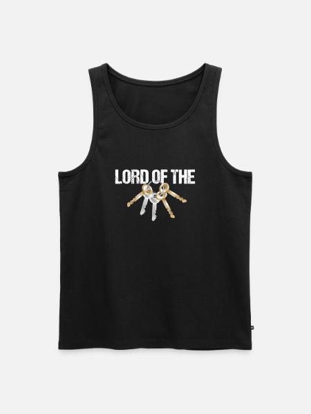 Janitor School custodian - Männer Premium Bio Tank Top - Schwarz