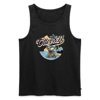 Otter 841 Surfing Santa Cruz Otter 841 - Men's Premium Organic Tank Top - black - Front - Michal (187cm)