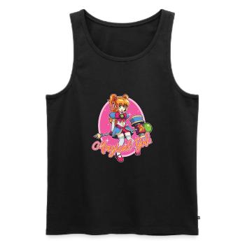 Magical Girl, Mignon Otaku Manga Anime Lovers Cadeau - Débardeur bio Premium Homme - noir - Devant - Michal (187cm)