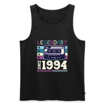 Légendaire 1994 28th Birthday Gift Hommes - Fun - Débardeur bio Premium Homme - noir - Devant - Michal (187cm)
