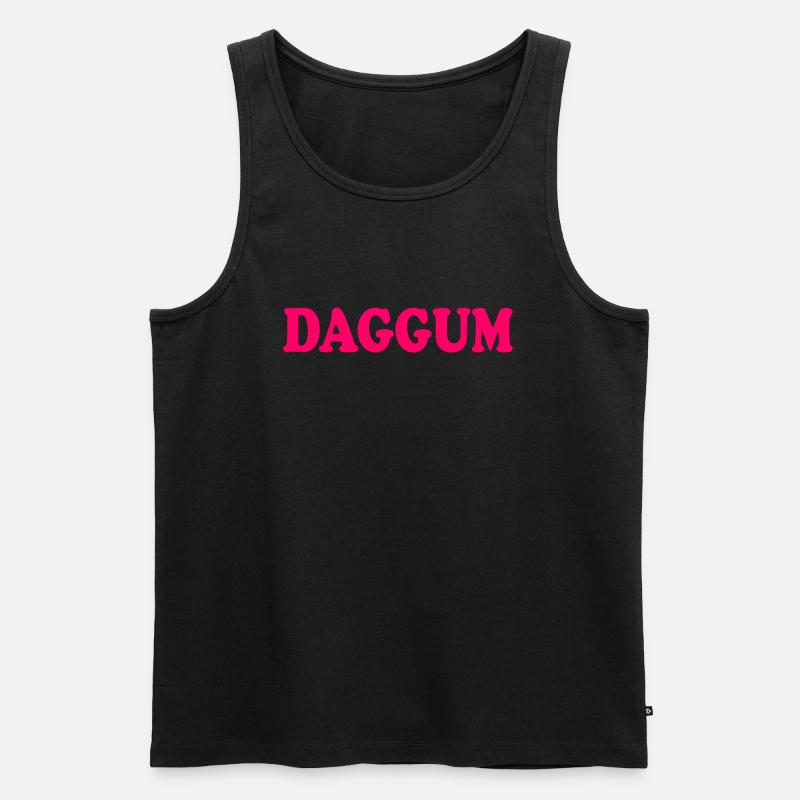 Daggum - Männer Premium Bio Tank Top - Schwarz