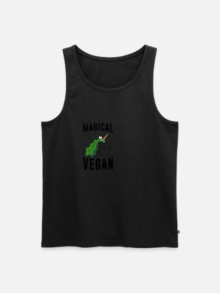 VEGAN Shirt · MAGICAL VEGAN · Cadeau - Débardeur bio Premium Homme - noir
